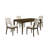Virlanuta Extendable Oak Wood Dining Table