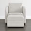 Fauteuil pivotant 33 po avec repose-pieds moderne l 33 po-1912271992