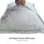 Coussin de tête de lit triangulaire avec taies d'oreiller standard pour la compression du grand lit