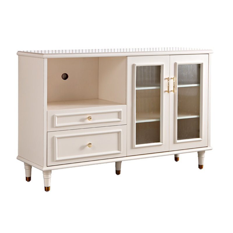 Light Luxury Minimalist Storage Cabinet, 37.8" H x 59.06" W x 17.72" D