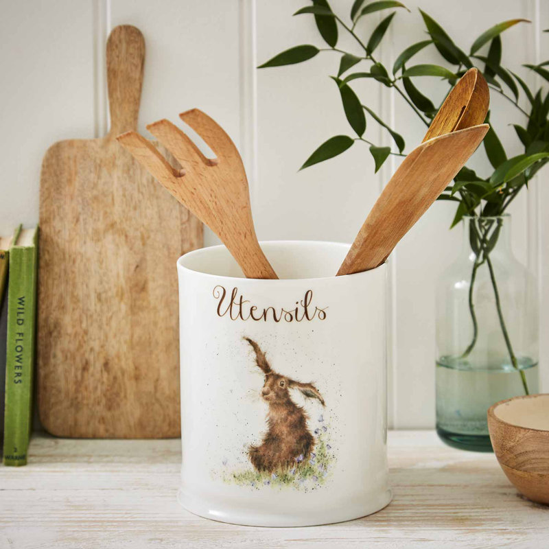 Classic Wrendale Designs  Hare Utensil Jar