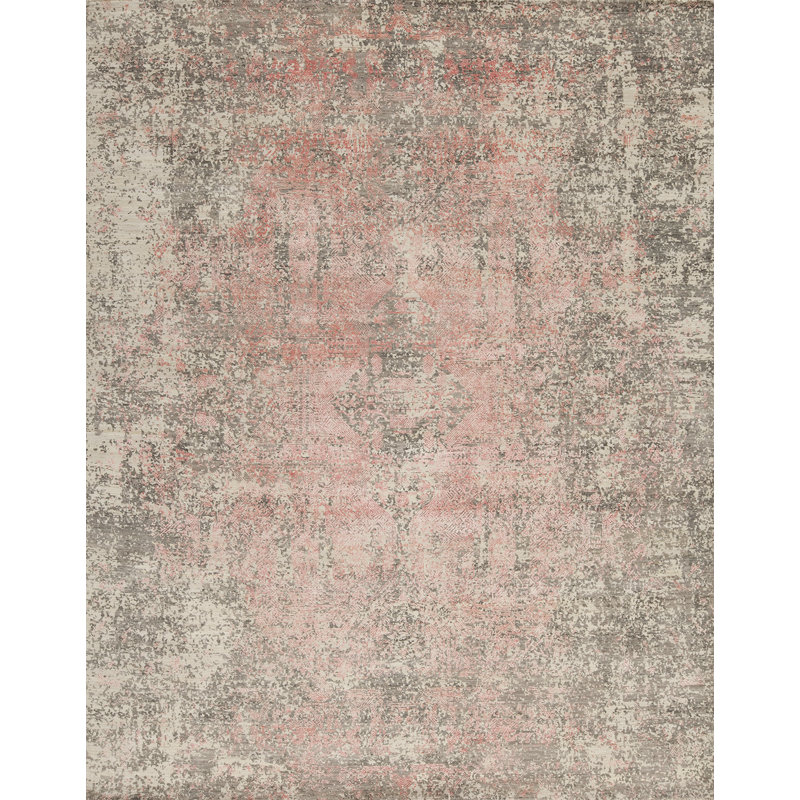 Pinnacle Hand Knotted Area Rug, Rectangle 9' x 12'