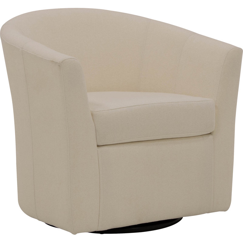 Fauteuil demi-tonneau pivotant 31 po Hansell, Glace Chloe