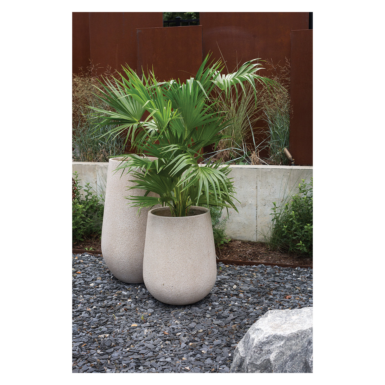 Audrina Handmade Pot Planter, 27" H x 21.75" W x 21.75" D