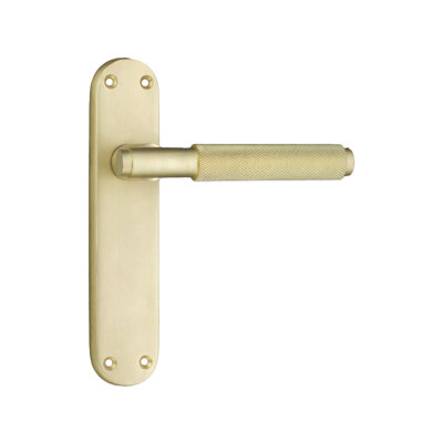 Connaught Knurled Lever on Backplate Latch 
