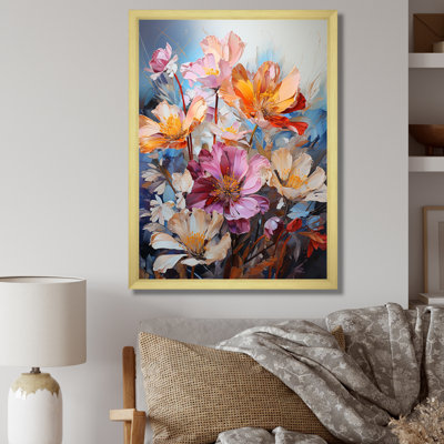 Multicolore brillant oiseaux de paradis I sur toile