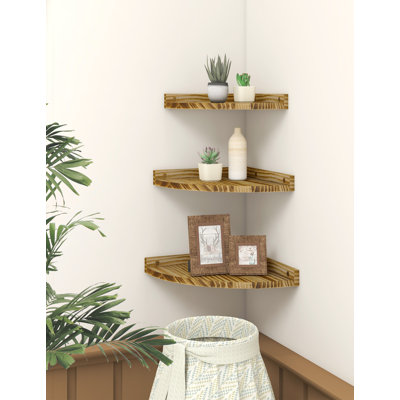 Corner Floating Shelf