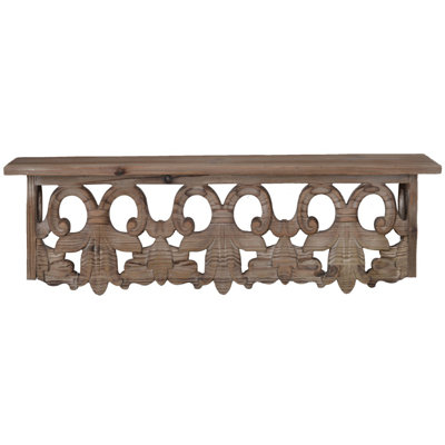 Cheshunt Solid Wood Floating Shelf