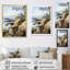 Timothea Seagull Coastal Guardian sur rocher sur toile-1827050758-1827050759