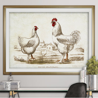 « poulet sketch ii », impression