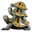 Statue de trois tortues empilées