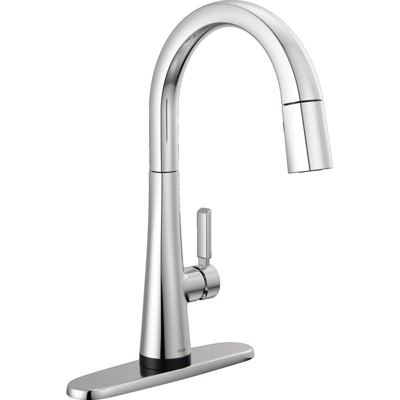 Monrovia Touch Kitchen Faucet with Pull Down Sprayer, Chrome