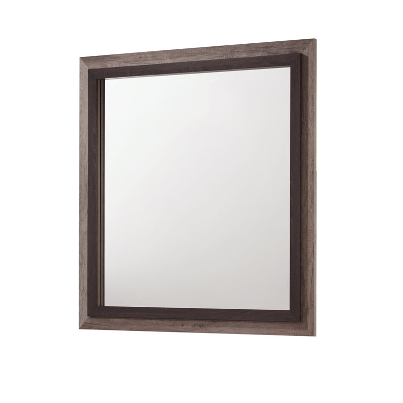 Miroir Rangley Brown (miroir seulement), Brun