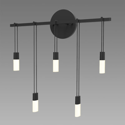 Suspenders® 5 - Light LED Armed Sconce
