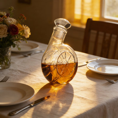 Bouteilles d'eau en verre Bouteilles de whisky portatives