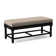 Lind Island Upholstered Bench