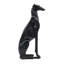Statue de lévrier assis 8 x 14 x 28 po