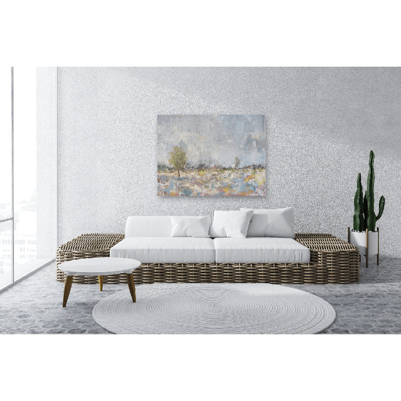 Burst of Spring - Artist Enhanced Canvas Print, 36" H x 48" W x 1.5" D, Wrapped Canvas