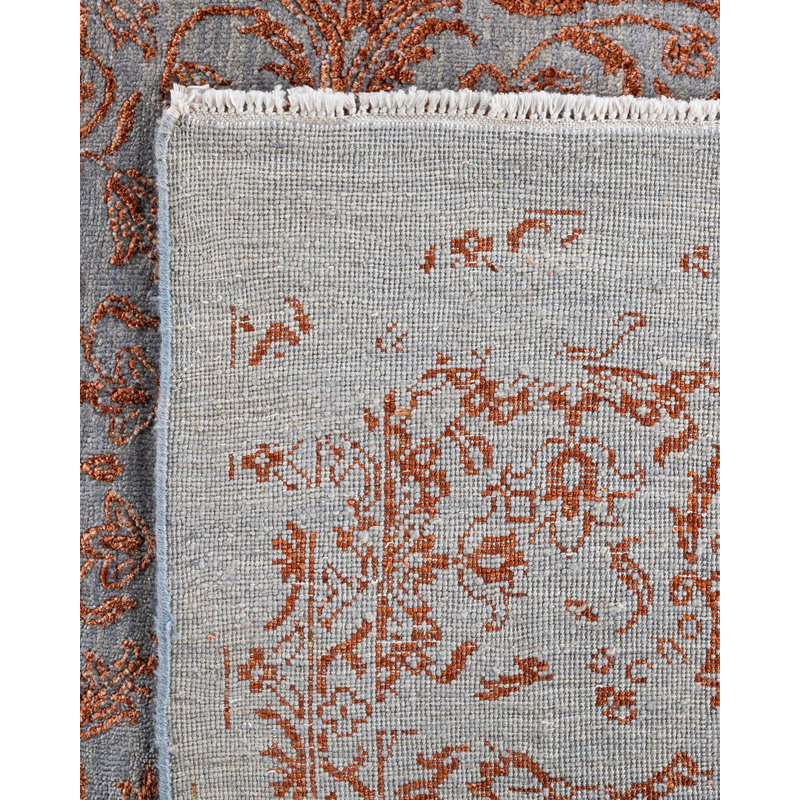 Overdyed One-of-a-Kind 9' 1" X 12' 4" Hand Knotted Area Rug