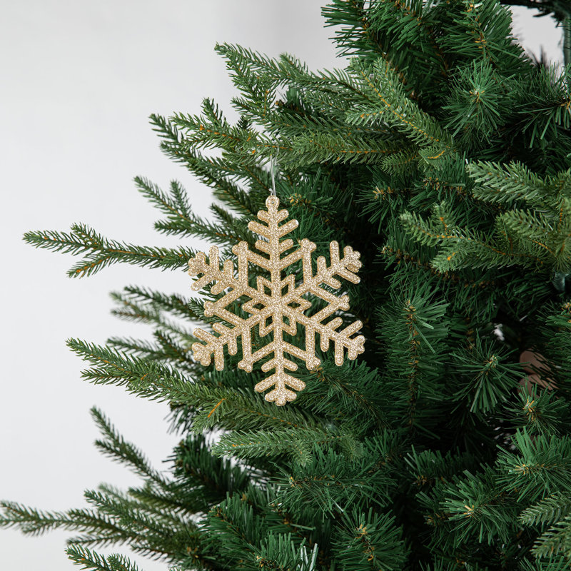 Elegant Silver & Gold Shatterproof Christmas Tree Ornament Set