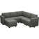 Jocey 7 - Piece Upholstered Sectional