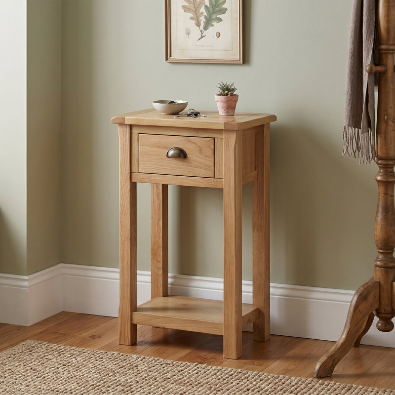 Kings Point 45cm Console Table, Oak