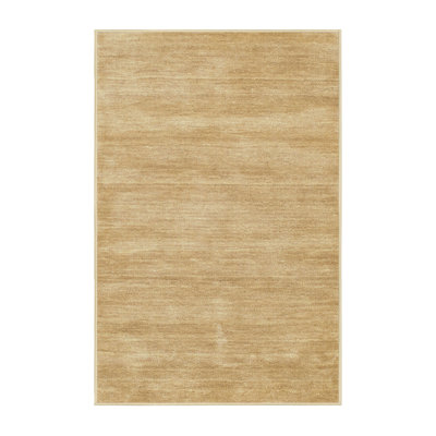 Tapis contemporain brun clair