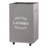 Fabric Rolling Laundry Hamper with Handles-5591463