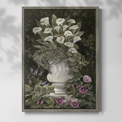Callas, reproduction encadrée - bois massif