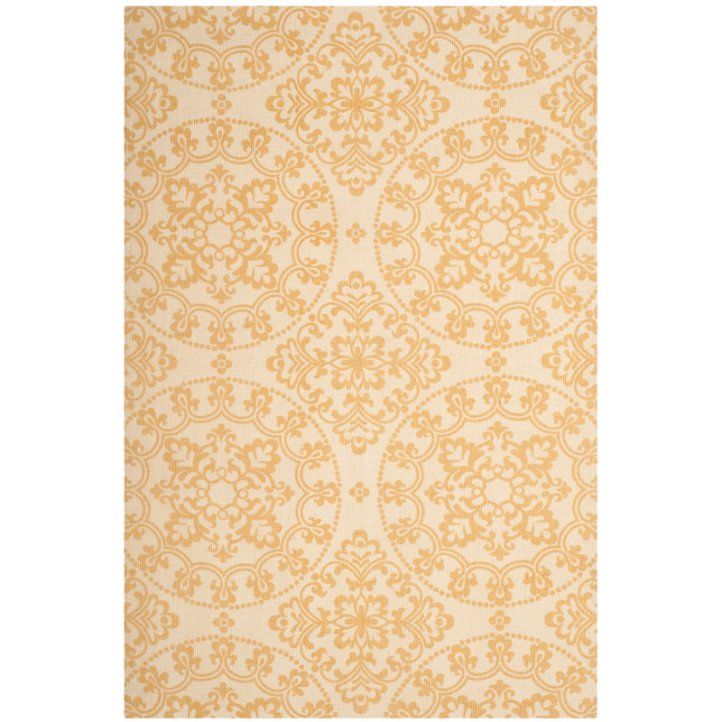 Charing Cross Cedar Brook Hand Loomed Jute Floral Rug, Rectangle 2'3" x 3'9"