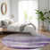 Machine Washable Indoor/Outdoor Chantille ACN1141 Lavender Rug