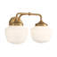 Meuble-lavabo 2 lumières Winston Porter Zavion-85915927
