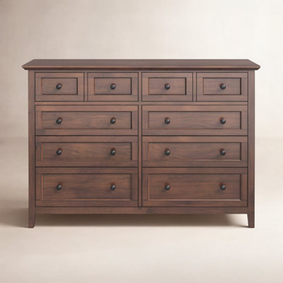 Renee 60" Mahogany Double Dresser