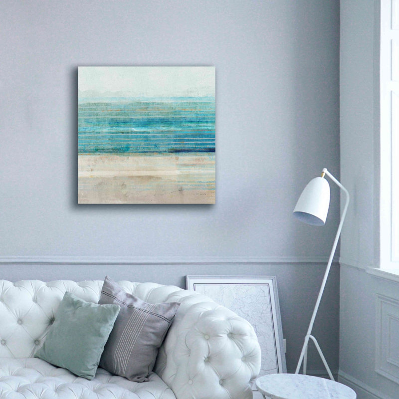 «Ocean Daydream III» par Flora Kouta, impression sur toile, H 37 po x l 37 po x P 1,5 po