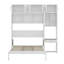 Armoire murale avec tablettes et tiroir Murphy-113111244-113111245
