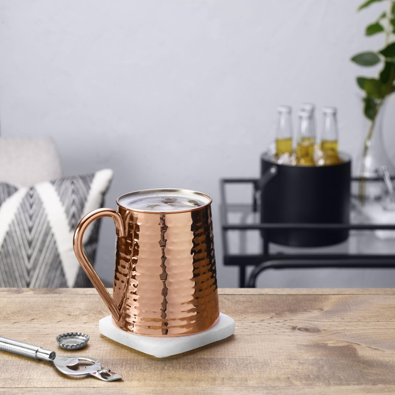 Houdini Hammered 24 oz. Moscow Mule Mug, Copper