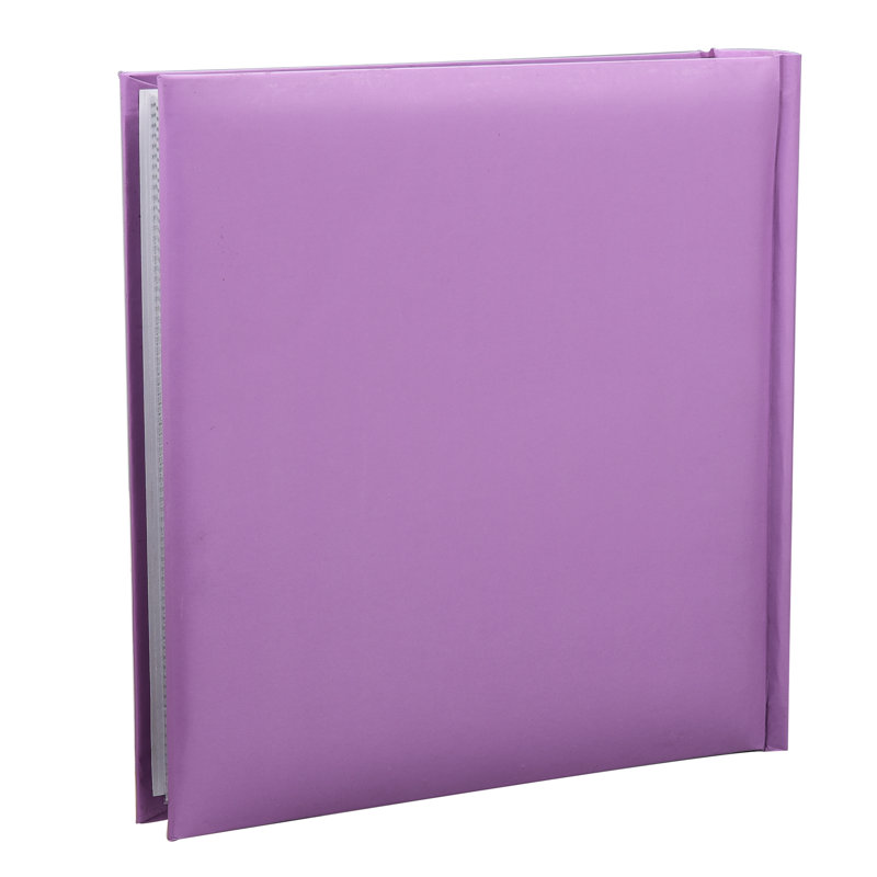Cardboard / Paper / Plastic Album, Purple