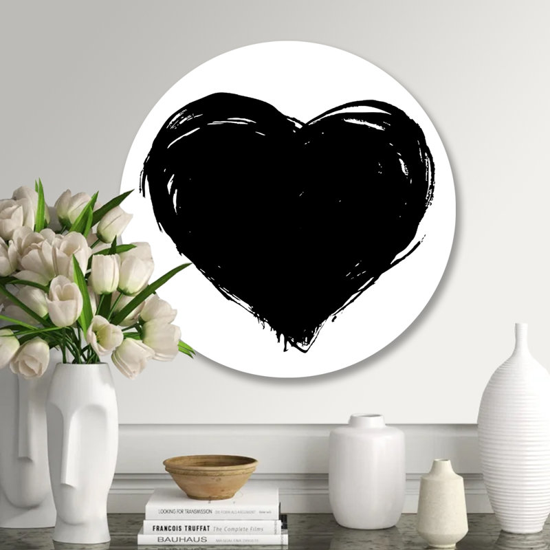 Amour " Amour ", 24" H x 24" W, Metal