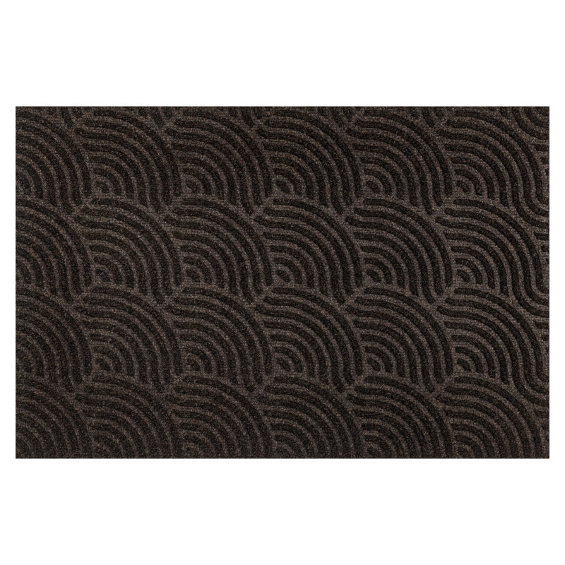 Tapis de sol Ebern Designs, Brun