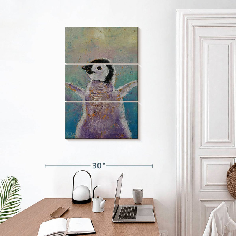Brampt Baby Penguin, 32" H x 20" W