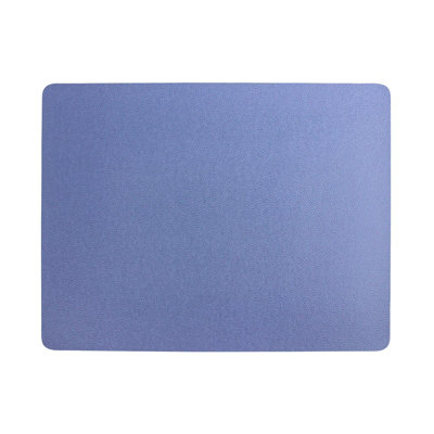 Frieling Novo Cuero Rectangular Placemat, Blue, 16.5" X 12.5", Set Of 6