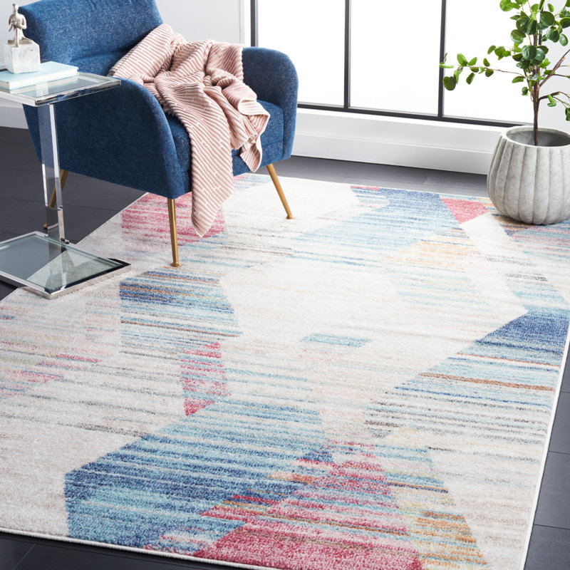 Daigo 500 Performance Abstract Rug, Rectangle 5'5" x 7'7"