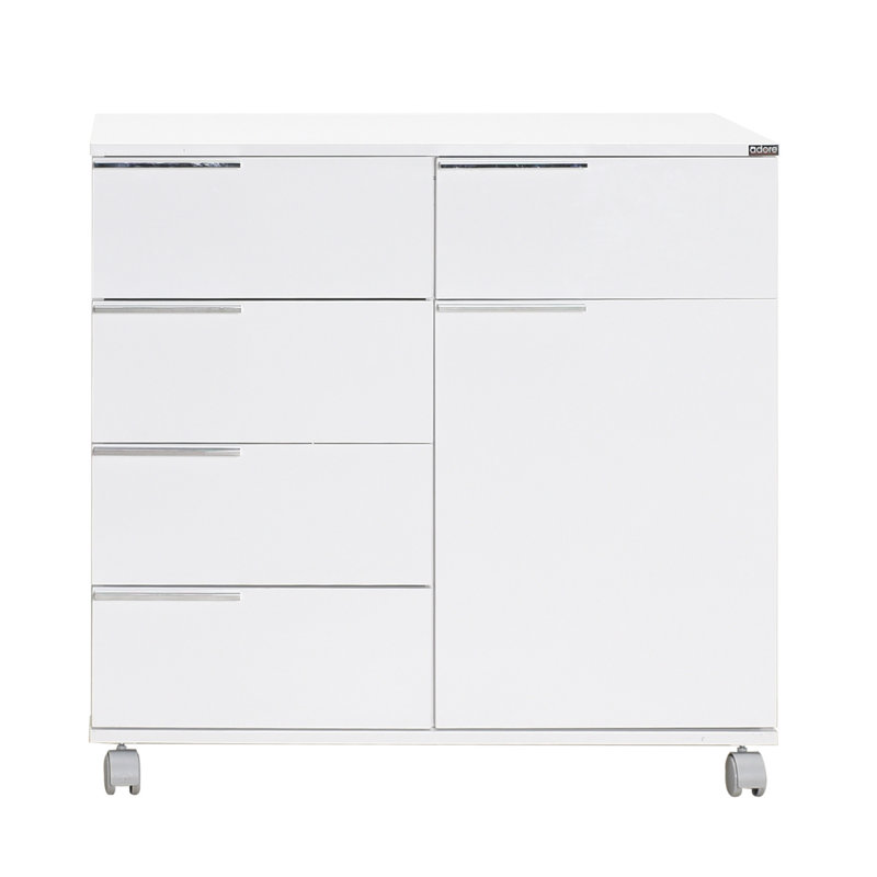 5 - Drawer Mirrored Standard Accent Chest