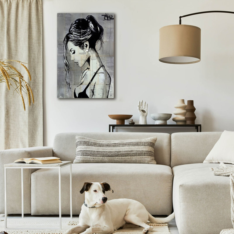 «Being» par Loui Jover, art mural en verre acrylique, H 36 po x l 24 po x P 0,2 po