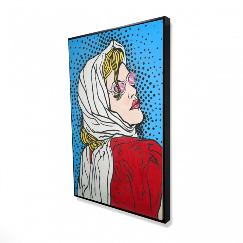 «Pop Art Woman» sur toile