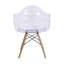 Chaise avec accoudoirs en acrylique Cardinale-986881107