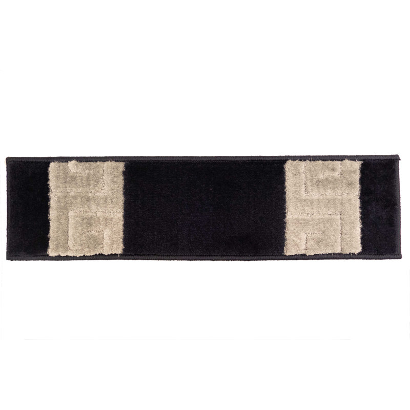 Tapis d'escalier Brendaliz, Rectangle 3 pi x 9 po, Cappuccino