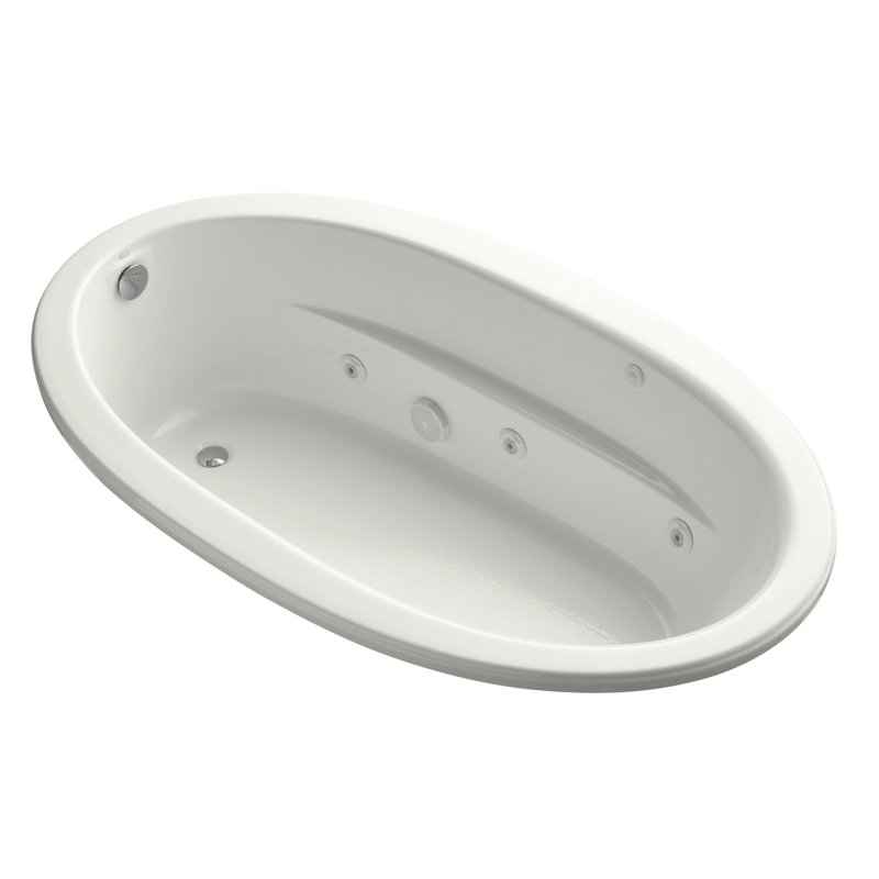 Sunward 72" x 42" Whirpool Bathtub, Dune