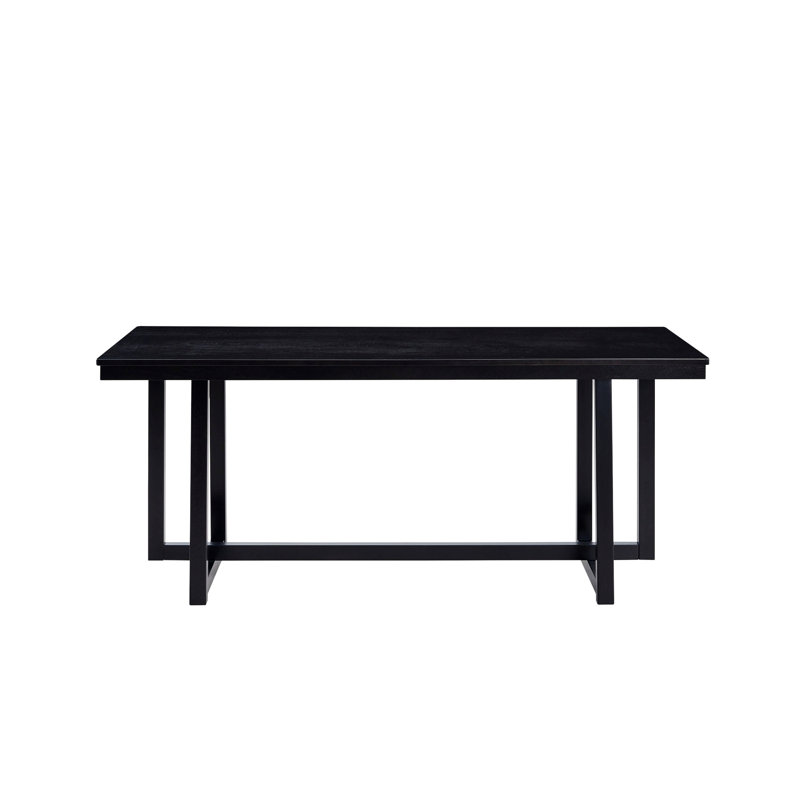 Dining Table With Rectangular Tabletop