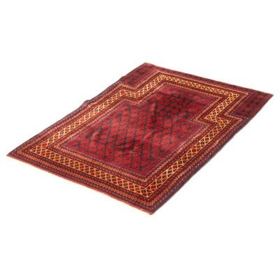 Tapis bourgogne Teimani 3 pi 3 po x 4 pi 9 po